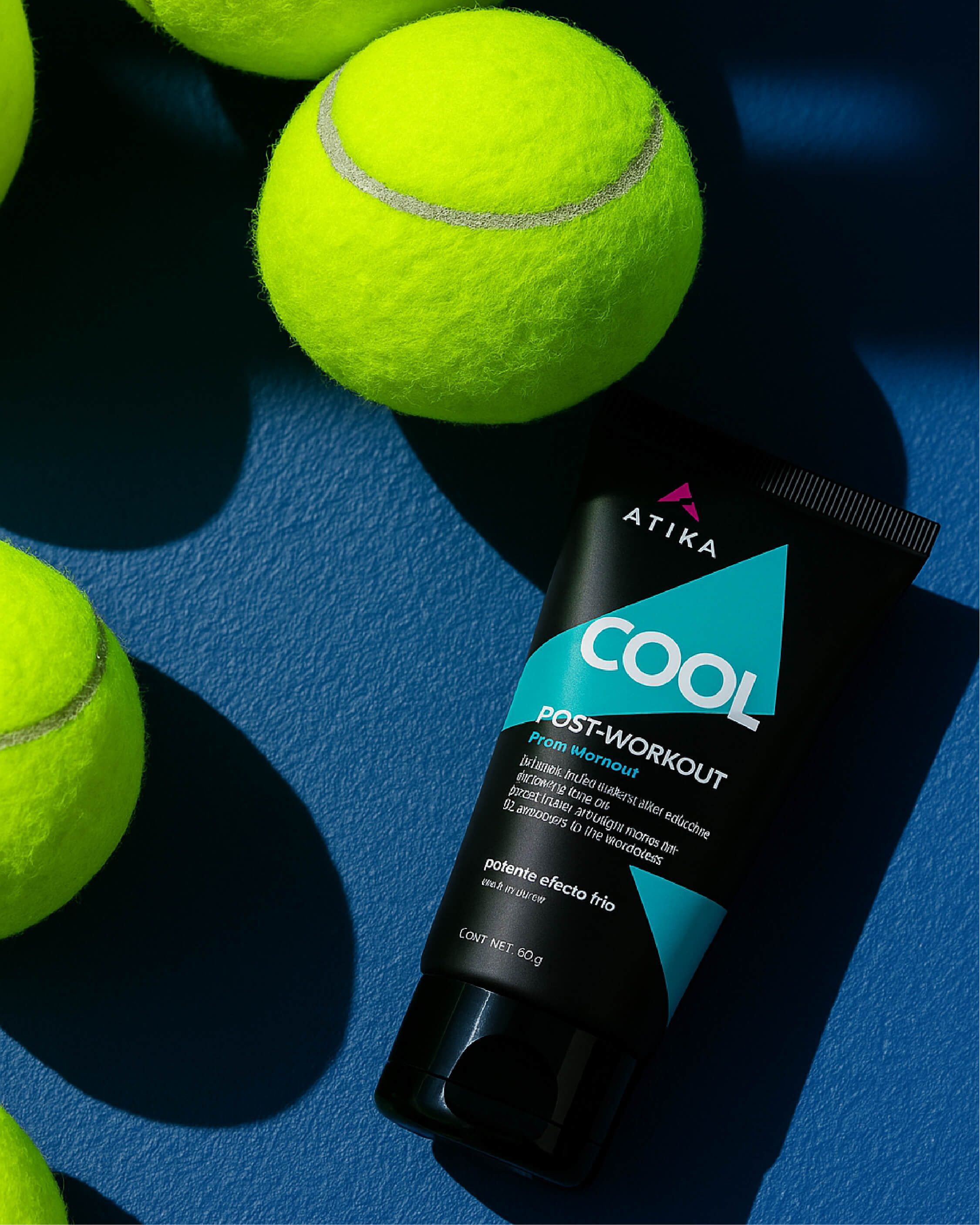COOL DOWN:  Crema de recuperación muscular con efecto frío para deportistas