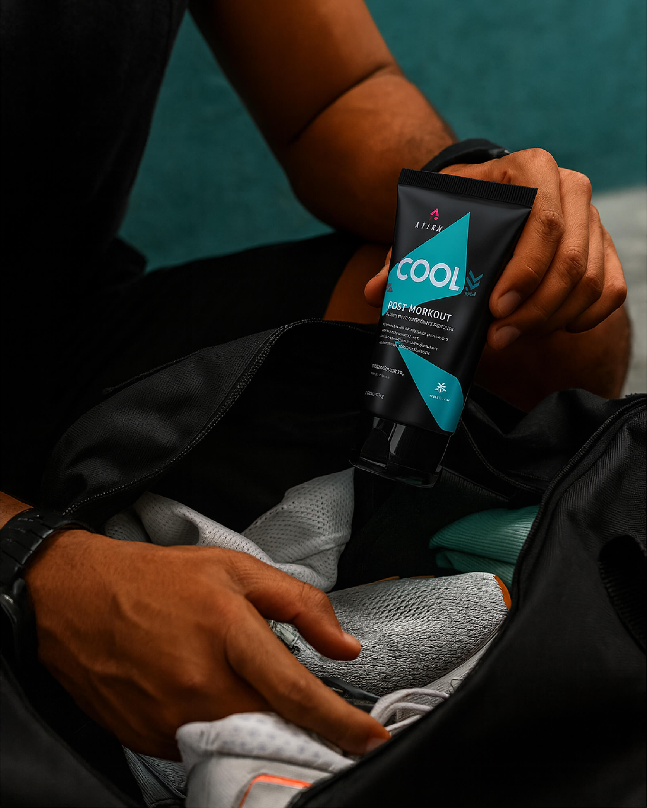 COOL DOWN:  Crema de recuperación muscular con efecto frío para deportistas