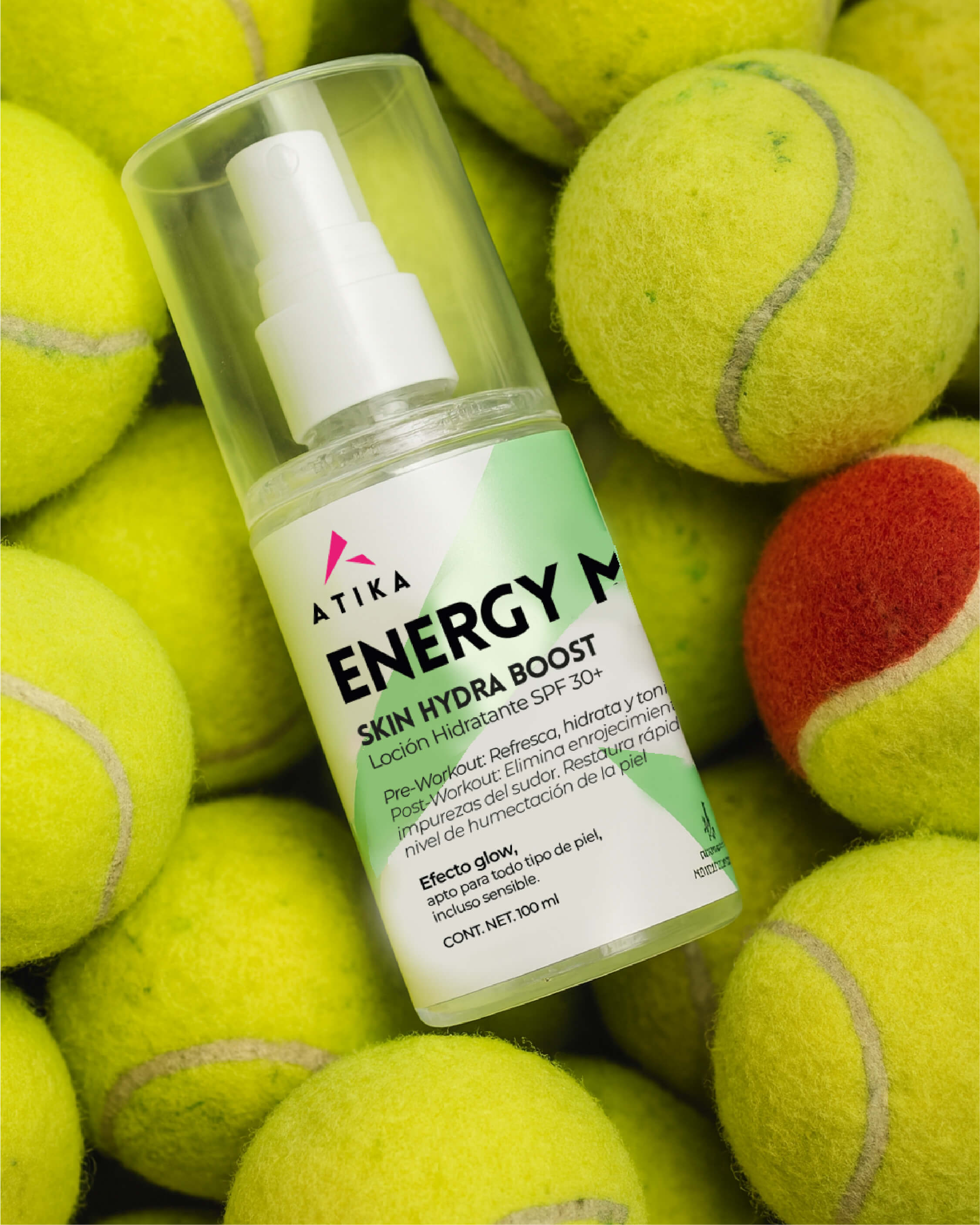 ENERGY MIST: Loción Tónica Facial con Protección SPF 30+