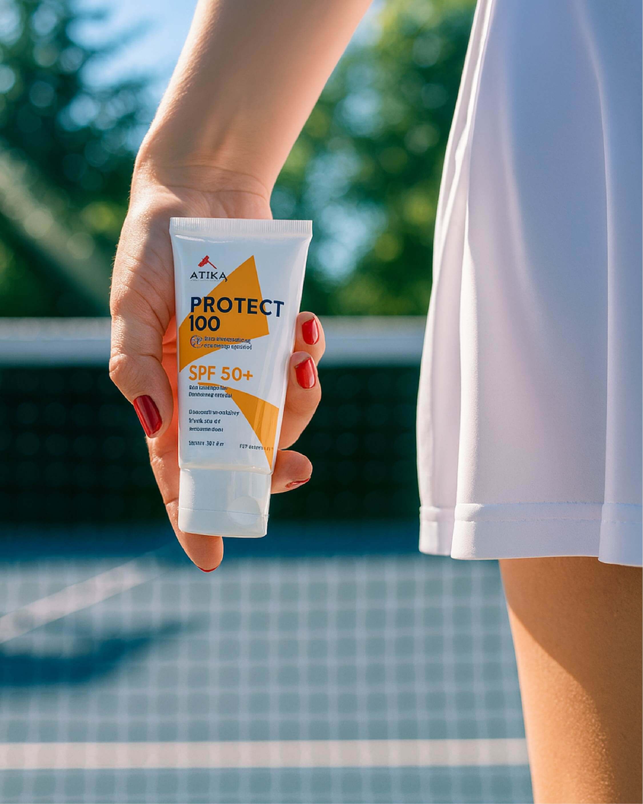 PROTECT 100: Protección solar FPS 50+ para cuerpos en movimiento