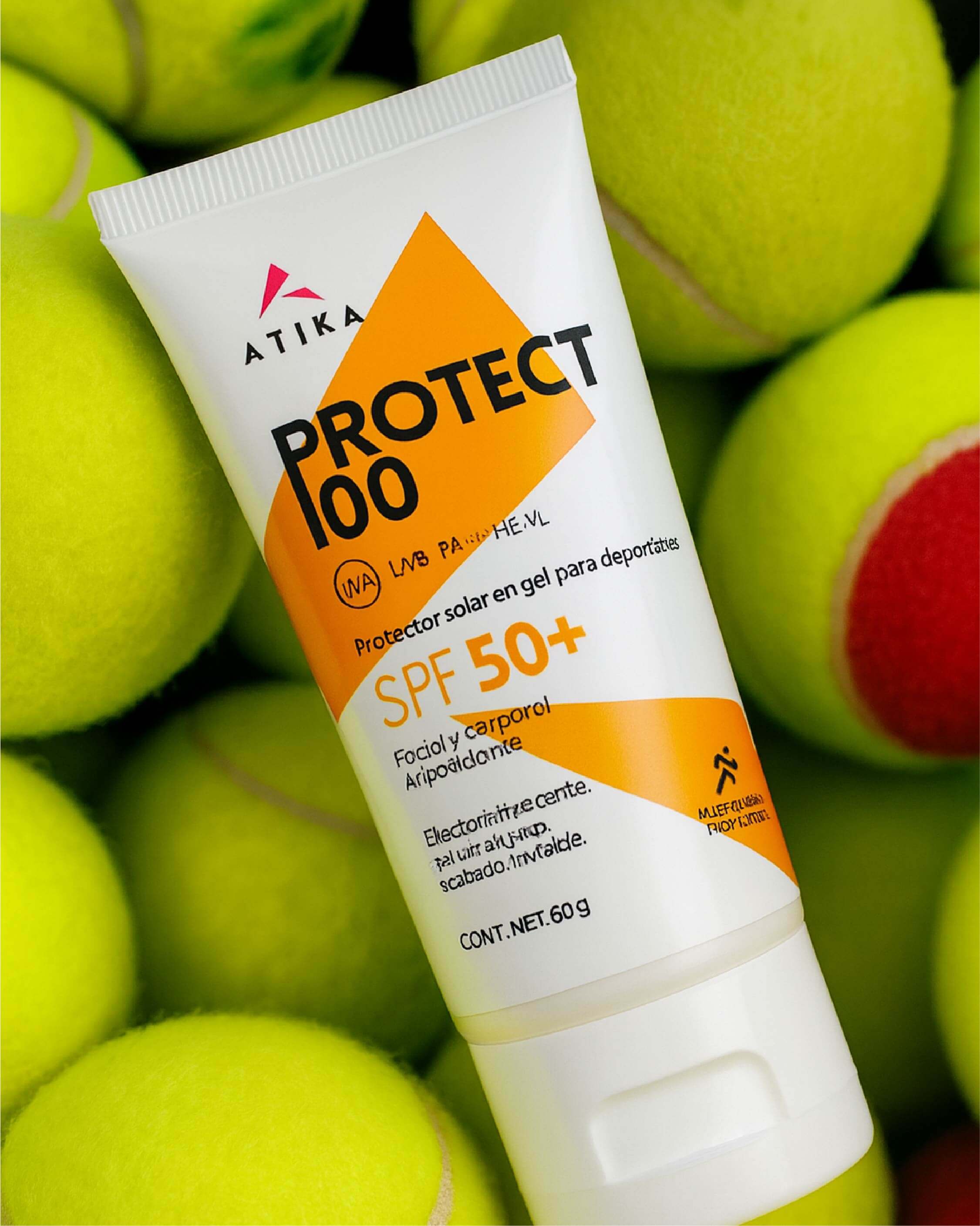 PROTECT 100: Protección solar FPS 50+ para cuerpos en movimiento