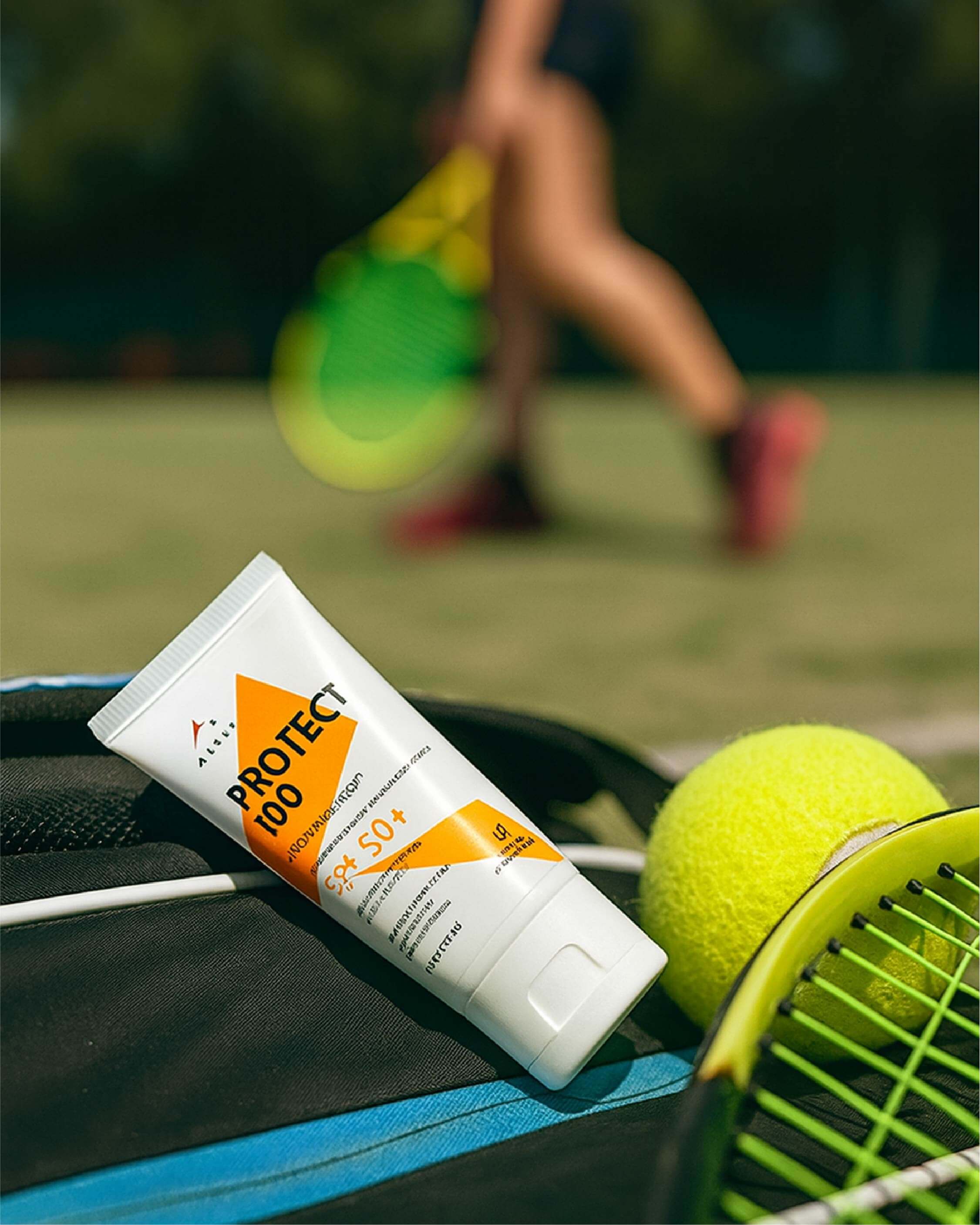 PROTECT 100: Protección solar FPS 50+ para cuerpos en movimiento
