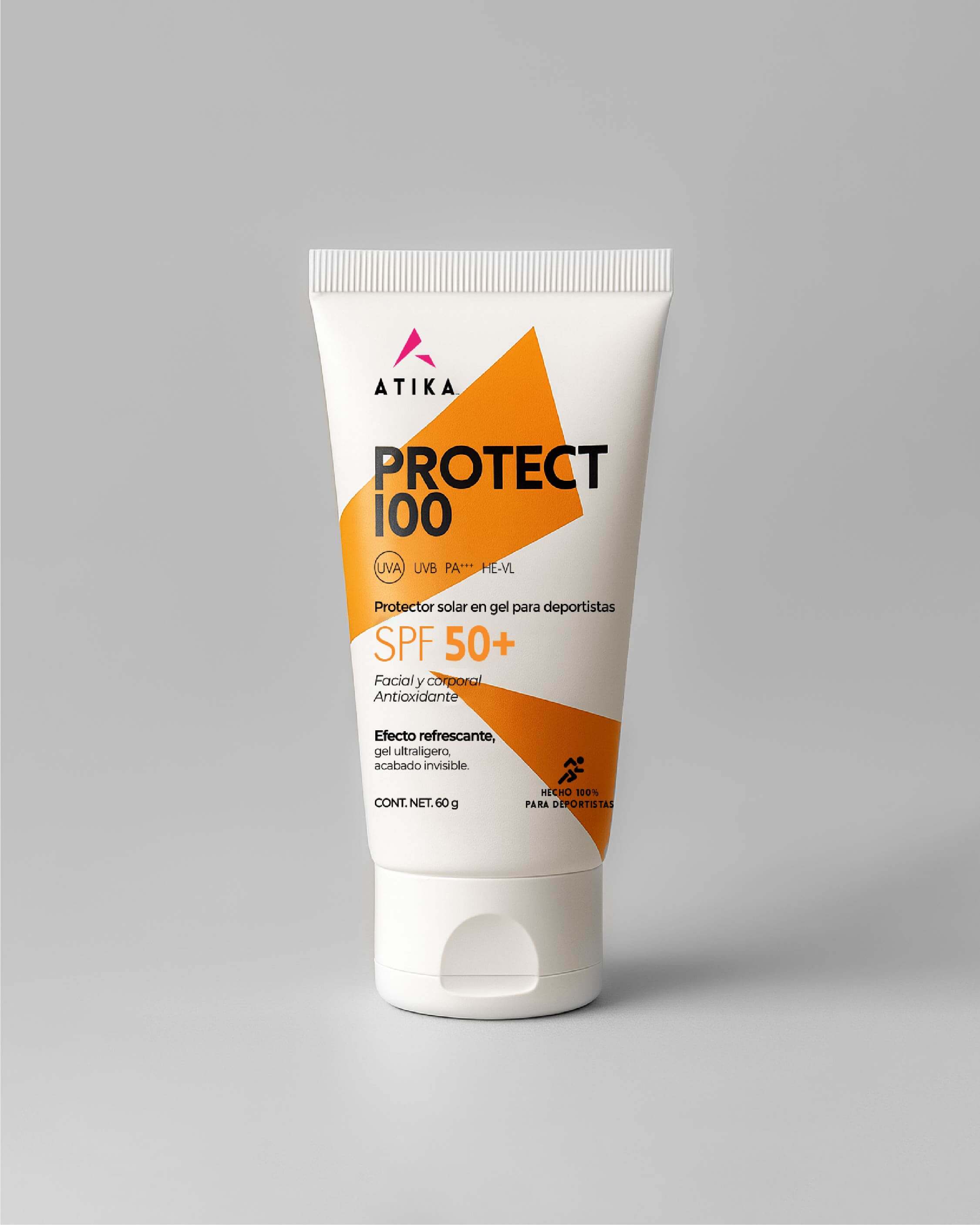 PROTECT 100: Protección solar FPS 50+ para cuerpos en movimiento