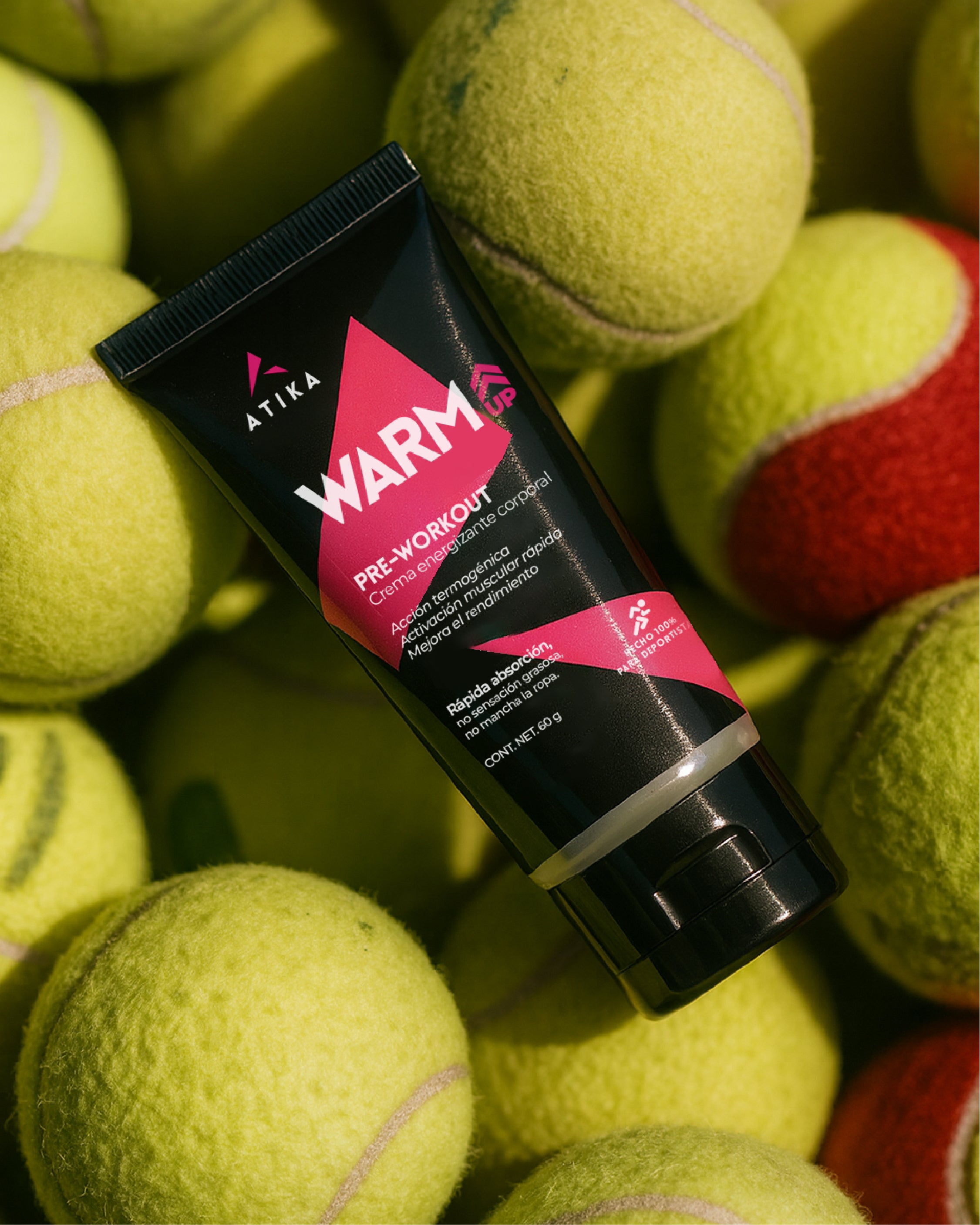 WARM UP: Crema para favorecer el calentamiento muscular