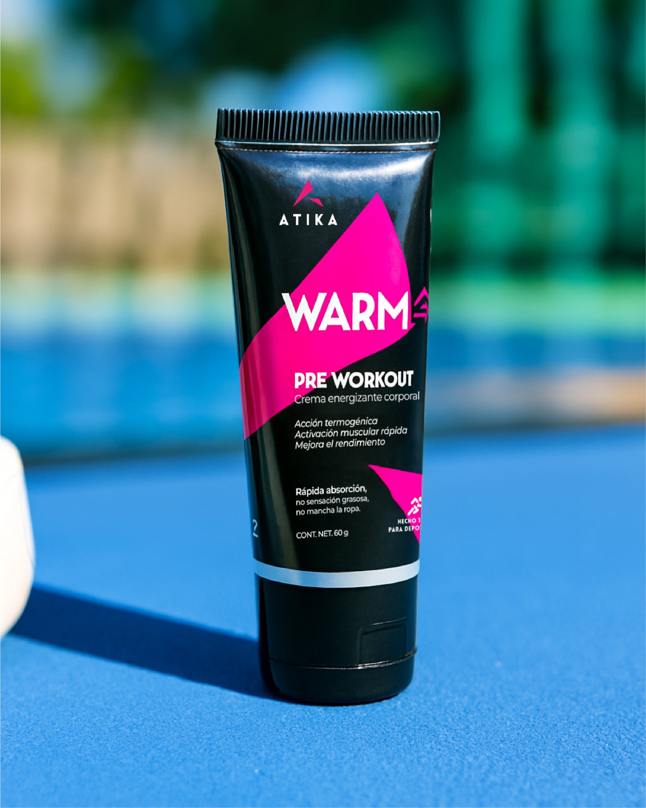 WARM UP: Crema para favorecer el calentamiento muscular