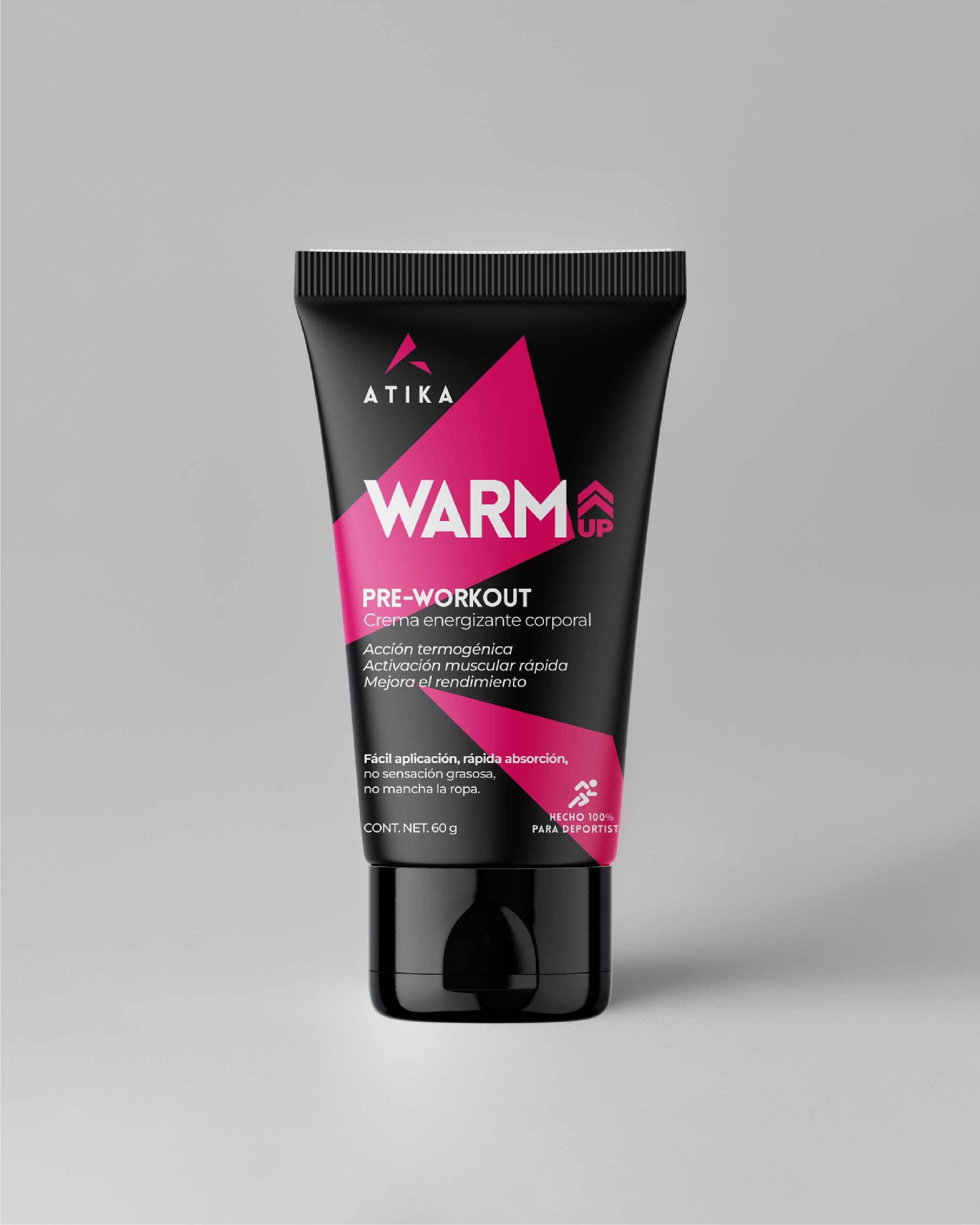 WARM UP: Crema para favorecer el calentamiento muscular
